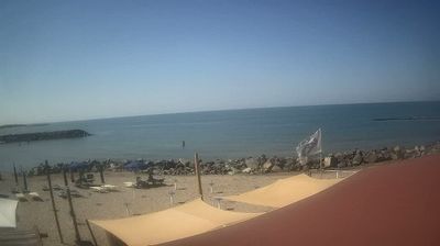 immagine della webcam nei dintorni di Marina di Cerveteri: webcam Focene