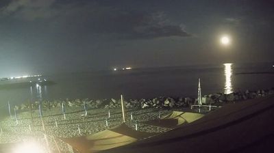 immagine della webcam nei dintorni di Santa Marinella: webcam Focene