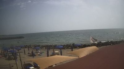 immagine della webcam nei dintorni di Santa Marinella: webcam Focene