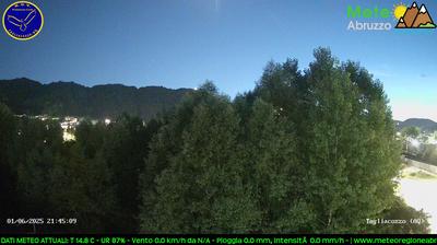 immagine della webcam nei dintorni di Campo Staffi: webcam Tagliacozzo