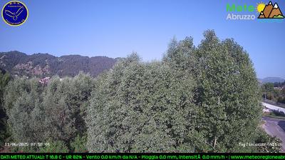 immagine della webcam nei dintorni di Cervara di Roma: webcam Tagliacozzo