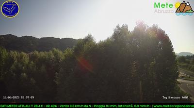 immagine della webcam nei dintorni di Subiaco: webcam Tagliacozzo