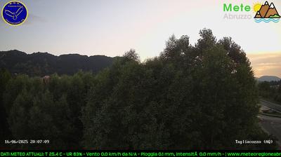 immagine della webcam nei dintorni di Arsoli: webcam Tagliacozzo
