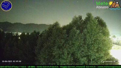 immagine della webcam nei dintorni di Sante Marie: webcam Tagliacozzo