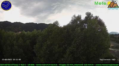 immagine della webcam nei dintorni di Camporotondo: webcam Tagliacozzo