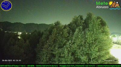 immagine della webcam nei dintorni di Cervara di Roma: webcam Tagliacozzo