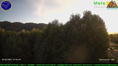 immagine della webcam nei dintorni di Fiumata: webcam Tagliacozzo
