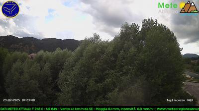 immagine della webcam nei dintorni di Campo Felice: webcam Tagliacozzo