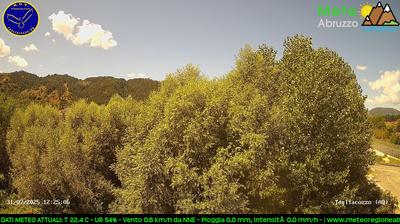 immagine della webcam nei dintorni di Ovindoli: webcam Tagliacozzo