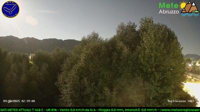 immagine della webcam nei dintorni di Camporotondo: webcam Tagliacozzo