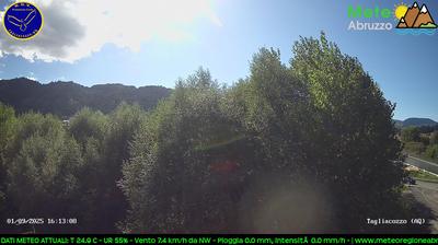 immagine della webcam nei dintorni di Petrella Salto: webcam Tagliacozzo