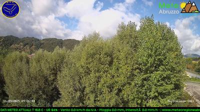immagine della webcam nei dintorni di Rocca di Cambio: webcam Tagliacozzo