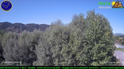 immagine della webcam nei dintorni di Monte Livata: webcam Tagliacozzo