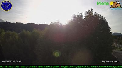 immagine della webcam nei dintorni di Arsoli: webcam Tagliacozzo