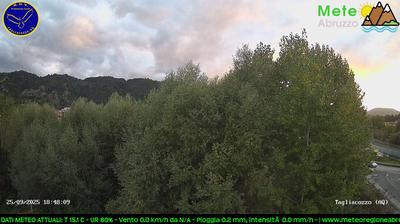 immagine della webcam nei dintorni di Campo Felice: webcam Tagliacozzo