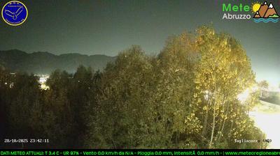immagine della webcam nei dintorni di Monte Livata: webcam Tagliacozzo