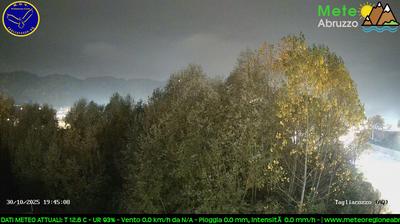 immagine della webcam nei dintorni di Campo Catino: webcam Tagliacozzo