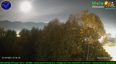 immagine della webcam nei dintorni di Filettino: webcam Tagliacozzo