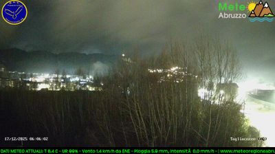immagine della webcam nei dintorni di Sante Marie: webcam Tagliacozzo