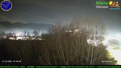 immagine della webcam nei dintorni di Monte Livata: webcam Tagliacozzo