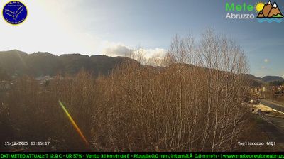 immagine della webcam nei dintorni di Civitella Roveto: webcam Tagliacozzo