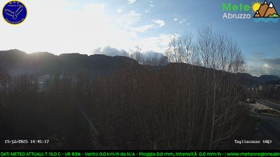 immagine della webcam nei dintorni di Campo Felice: webcam Tagliacozzo