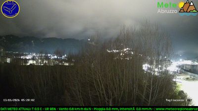 immagine della webcam nei dintorni di Colle di Tora: webcam Tagliacozzo