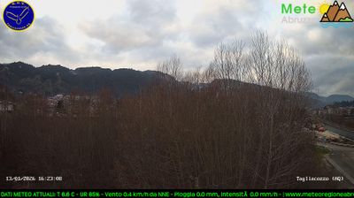 immagine della webcam nei dintorni di Campo Felice: webcam Tagliacozzo