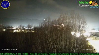 immagine della webcam nei dintorni di Sante Marie: webcam Tagliacozzo