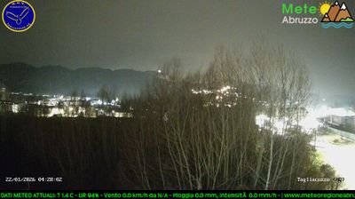immagine della webcam nei dintorni di Vallepietra: webcam Tagliacozzo