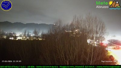 immagine della webcam nei dintorni di Pescorocchiano: webcam Tagliacozzo
