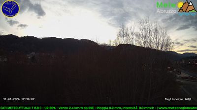 immagine della webcam nei dintorni di Torano: webcam Tagliacozzo