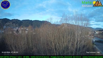 immagine della webcam nei dintorni di Cervara di Roma: webcam Tagliacozzo