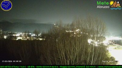 immagine della webcam nei dintorni di Rocca di Cambio: webcam Tagliacozzo