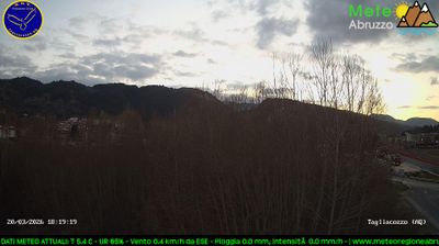 immagine della webcam nei dintorni di Fiamignano: webcam Tagliacozzo