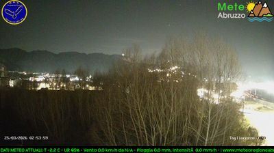 immagine della webcam nei dintorni di Borgorose: webcam Tagliacozzo