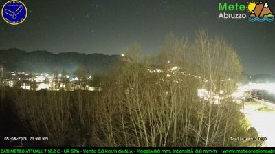 immagine della webcam nei dintorni di Monte Livata: webcam Tagliacozzo