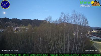 immagine della webcam nei dintorni di Fiumata: webcam Tagliacozzo