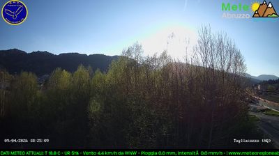 immagine della webcam nei dintorni di Avezzano: webcam Tagliacozzo