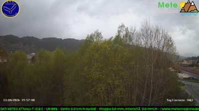 immagine della webcam nei dintorni di Camporotondo: webcam Tagliacozzo