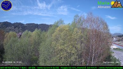 immagine della webcam nei dintorni di Sante Marie: webcam Tagliacozzo