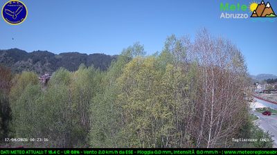 immagine della webcam nei dintorni di Filettino: webcam Tagliacozzo