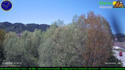 immagine della webcam nei dintorni di Campo Staffi: webcam Tagliacozzo