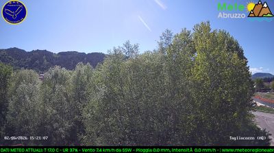 immagine della webcam nei dintorni di Pescorocchiano: webcam Tagliacozzo