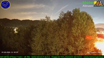 immagine della webcam nei dintorni di Fiamignano: webcam Tagliacozzo