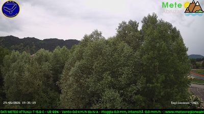 immagine della webcam nei dintorni di Monte Livata: webcam Tagliacozzo