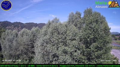 immagine della webcam nei dintorni di Colle di Tora: webcam Tagliacozzo