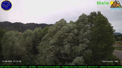 immagine della webcam nei dintorni di Civitella Roveto: webcam Tagliacozzo