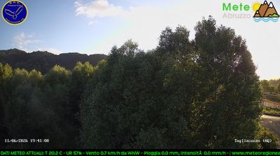 immagine della webcam nei dintorni di Civitella Roveto: webcam Tagliacozzo