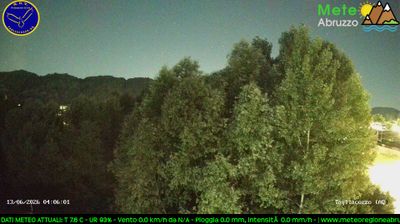 immagine della webcam nei dintorni di Rocca di Mezzo: webcam Tagliacozzo